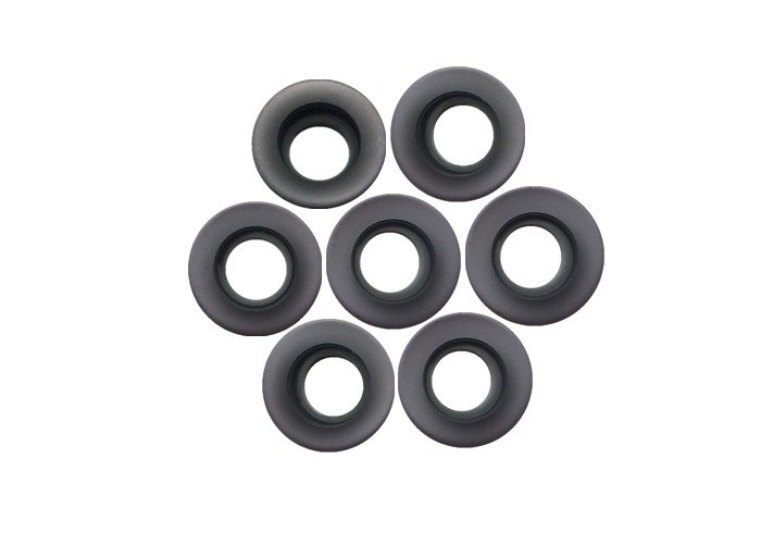 高精度の炭化物の製粉はRPMT1003MO-TTの黒色に塗るPVDを挿入する